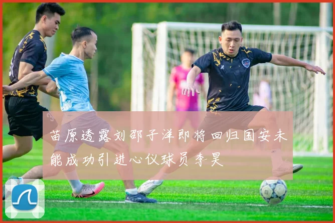 苗原透露刘邵子洋即将回归国安未能成功引进心仪球员李昊